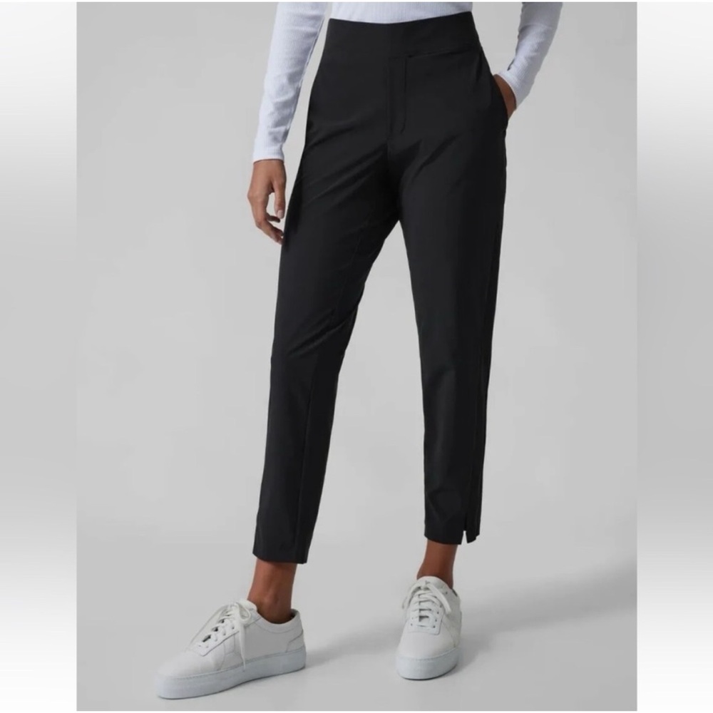 Athleta EUC Brooklyn Ankle Pant Black SZ 0